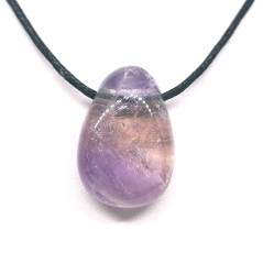 Amétrine - Pendentif Pierre Percée