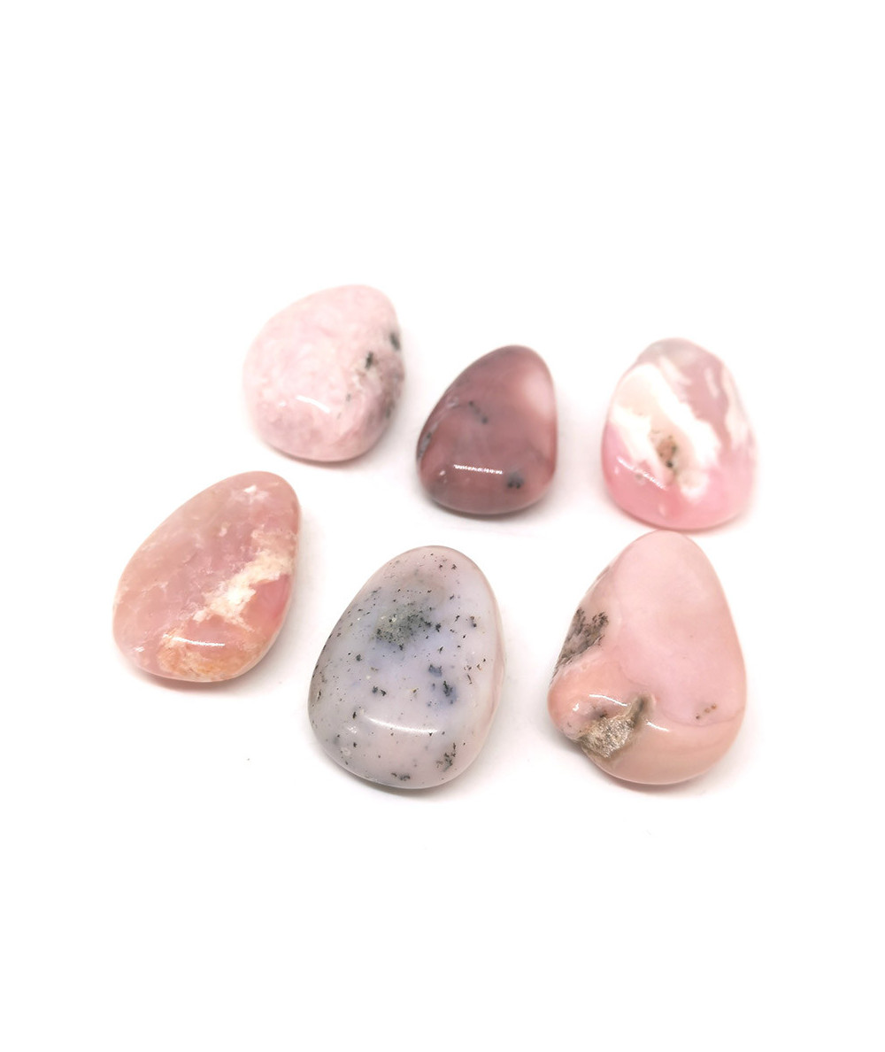 Opale Rose - Pendentif Pierre Percée