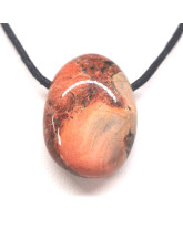 Jaspe Brechiforme - Pendentif Pierre Percée