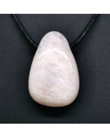 Labradorite Blanche - Pendentif pierre percée