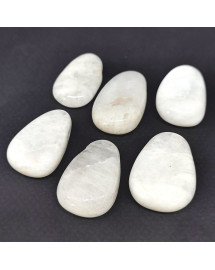 Labradorite Blanche - Pendentif pierre percée