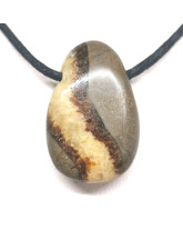 Septaria - Pendentif Pierre Percée