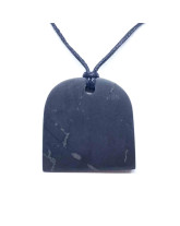 Shungite - Pendentif Pierre percée