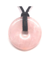 Pendentif  Quartz rose