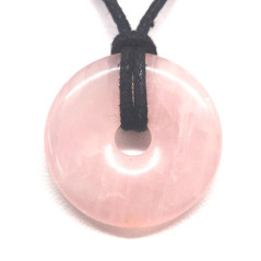 Pendentif  Quartz rose