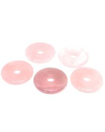 Pendentif  Quartz rose