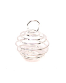 Pendentif porte-pierre (cage)