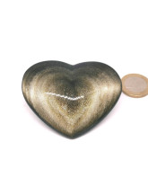Obsidienne dorée - Coeur