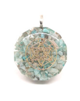 Orgonite & Métatron - Pendentif Bélière