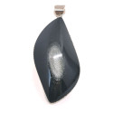 Obsidienne argentée - Pendentifs Cerclé - Bélière Argentée