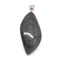 Obsidienne argentée - Pendentifs Cerclé - Bélière Argentée