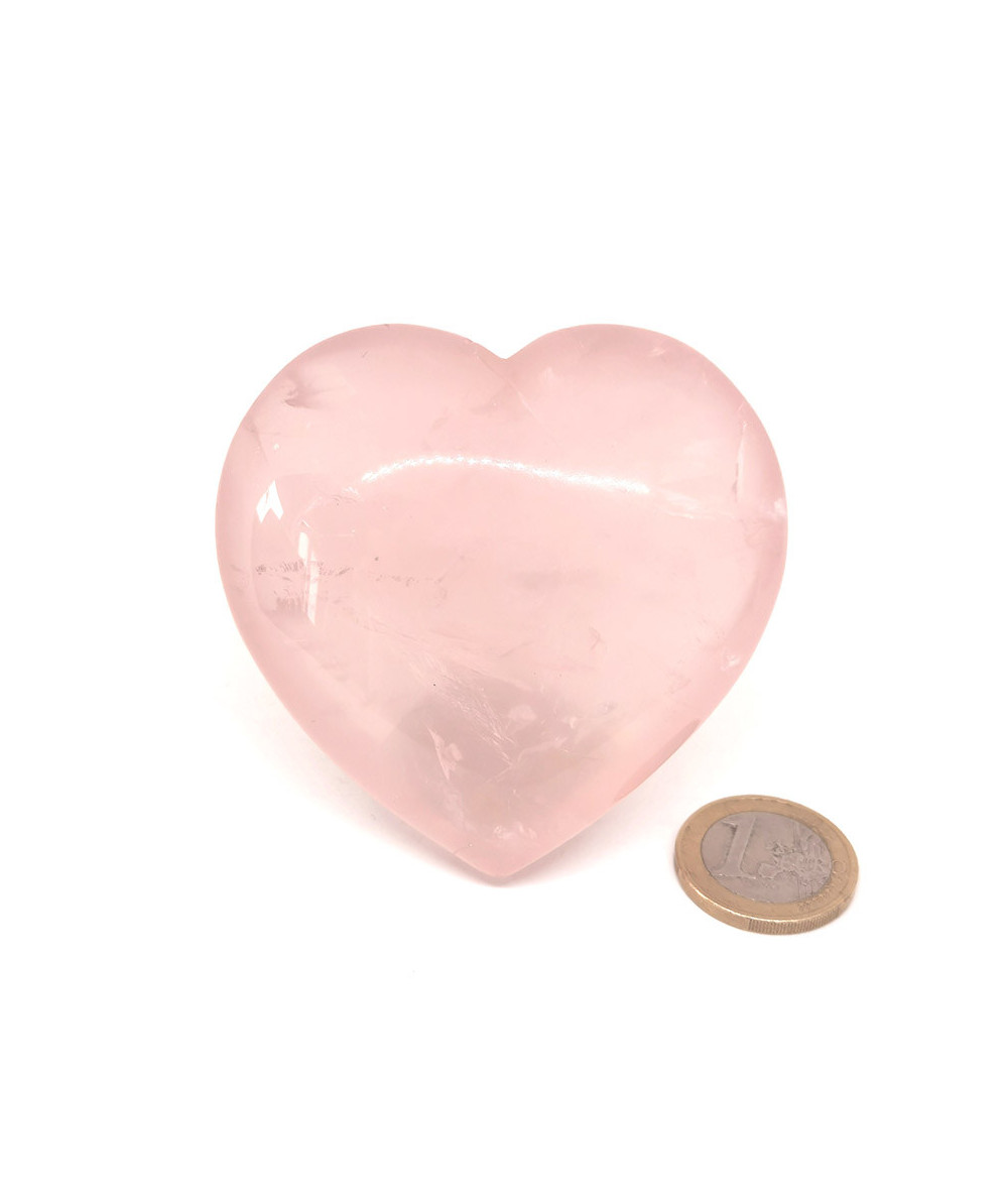 Quartz Rose - Coeur à Poser
