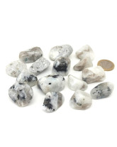 Labradorite Blanche ( Rainbow Moonstone) - Pierre Roulée