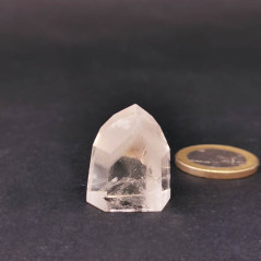 Cristal de roche -Fantôme - Pointe Polie 