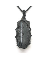 Tourmaline - Collier Macramé Cabochon