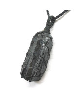 Tourmaline - Collier Macramé Cabochon