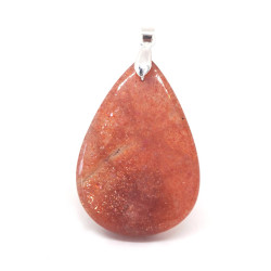 Pierre de Soleil - Pendentif Bélière Métal 