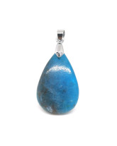 Apatite bleue - Pendentif Brute