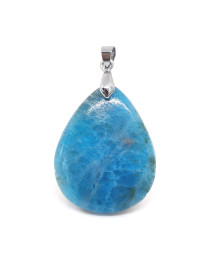 Apatite bleue - Pendentif Brute