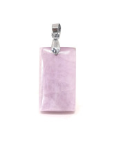 Kunzite - Pendentif Cabochon & Bélière
