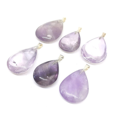 Améthyste - Pendentif Goutte