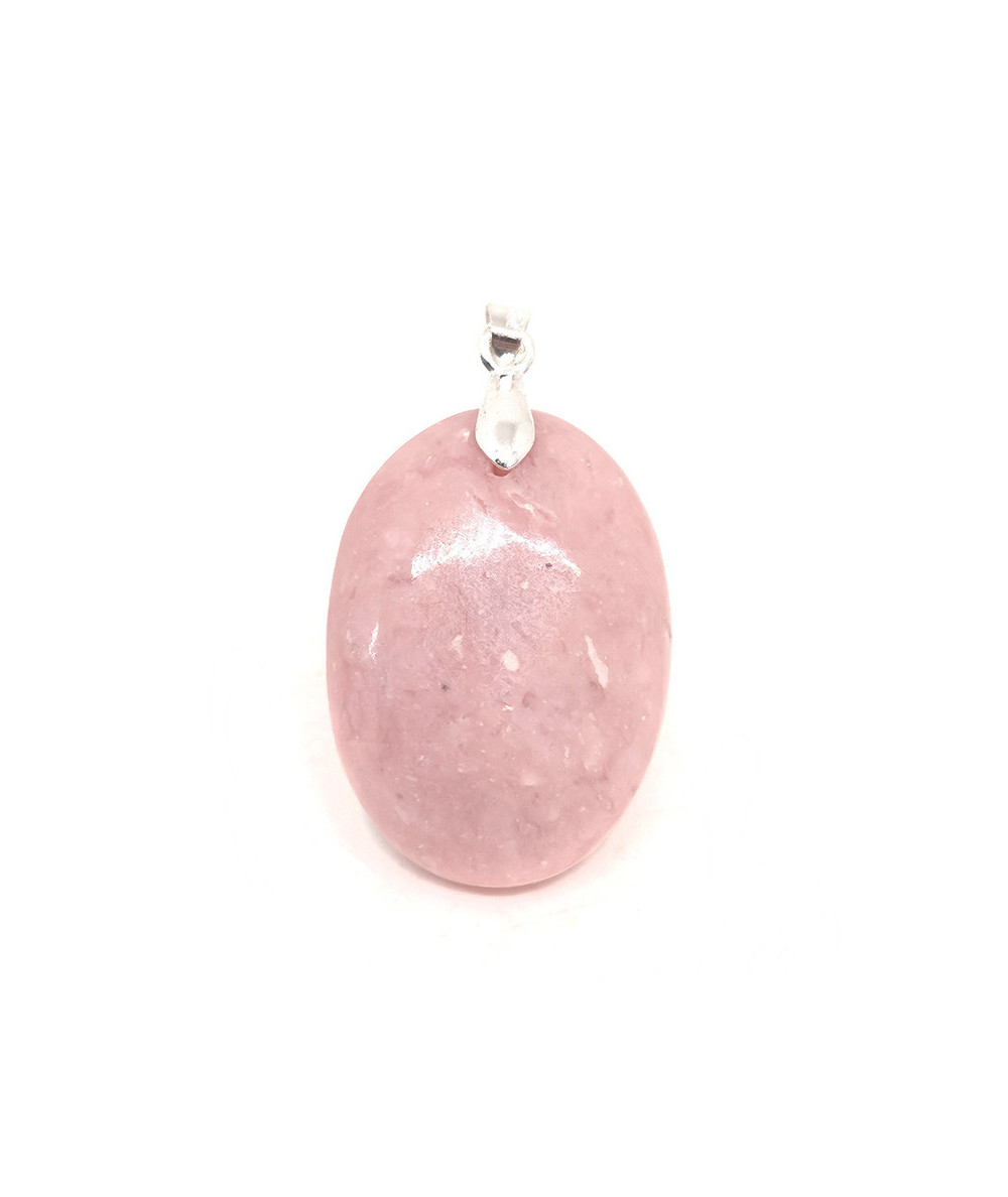 Opale Rose - Pendentif Bélière