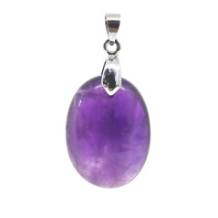Améthyste - Pendentif Bélière - Cabochon