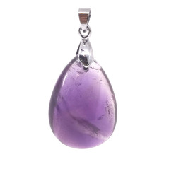 Améthyste - Pendentif Bélière - Cabochon