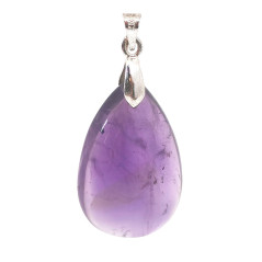 Améthyste - Pendentif Bélière - Cabochon