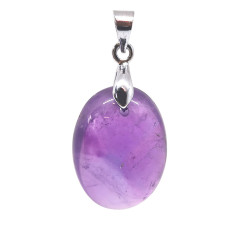 Améthyste - Pendentif Bélière - Cabochon