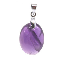 Améthyste - Pendentif Bélière - Cabochon