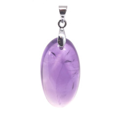 Améthyste - Pendentif Bélière - Cabochon