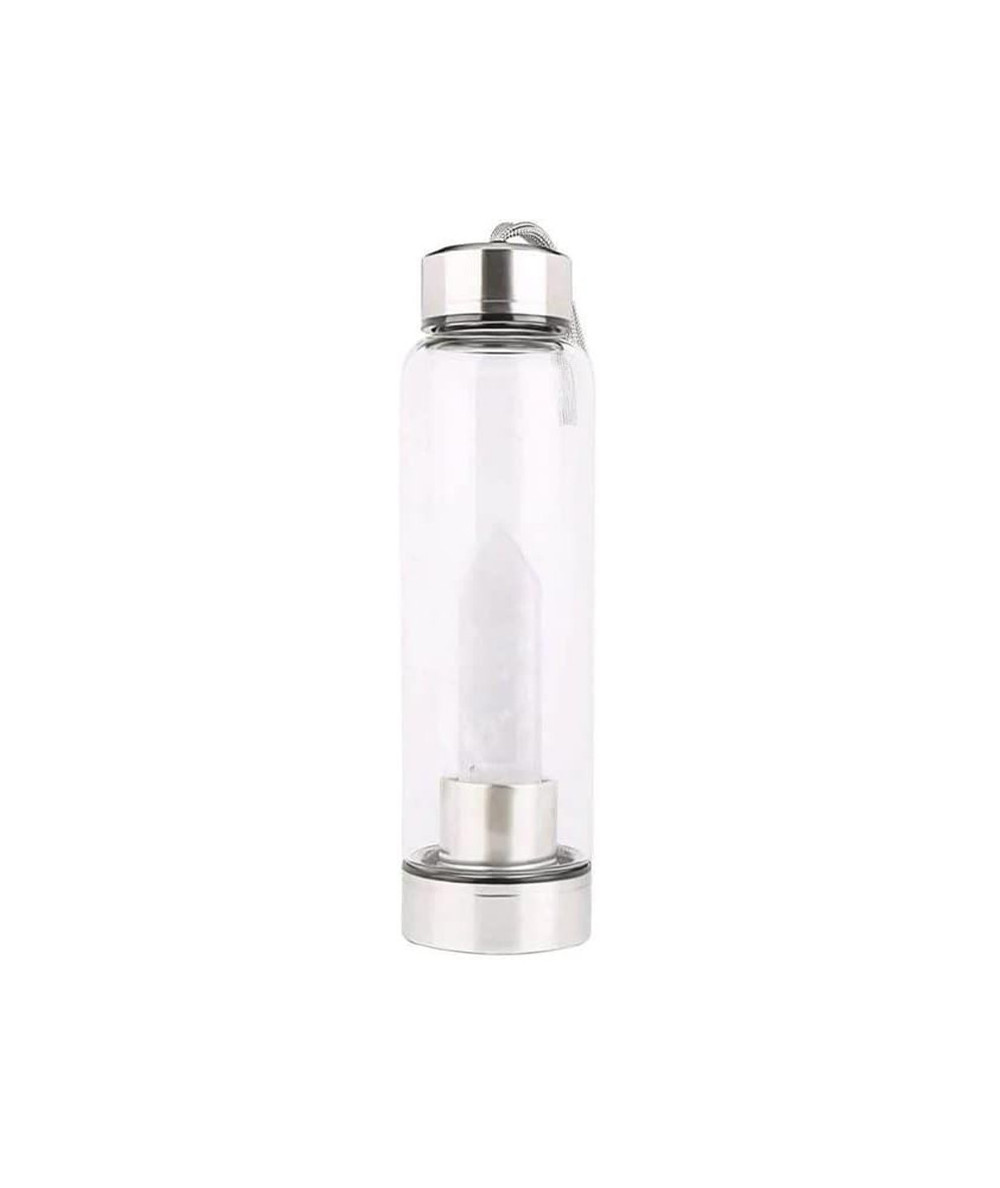 Gourde Cristal de Roche – Bouteille avec Pierre | Cristal Forest