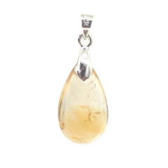 Citrine Naturelle - Pendentif Goutte