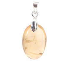 Citrine Naturelle - Pendentif Goutte