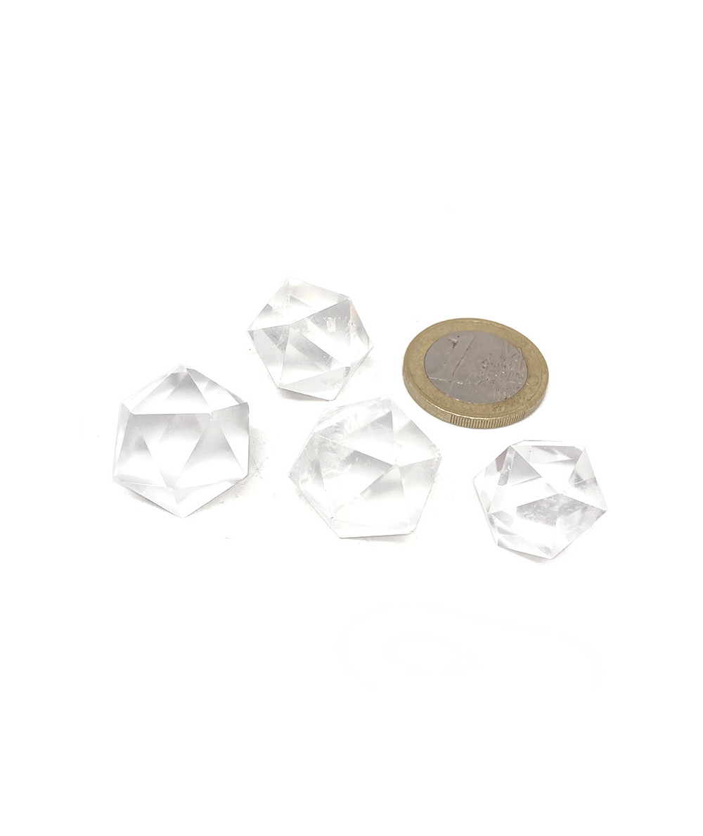 Cristal de Roche - Icosaèdre - Petit Modèle