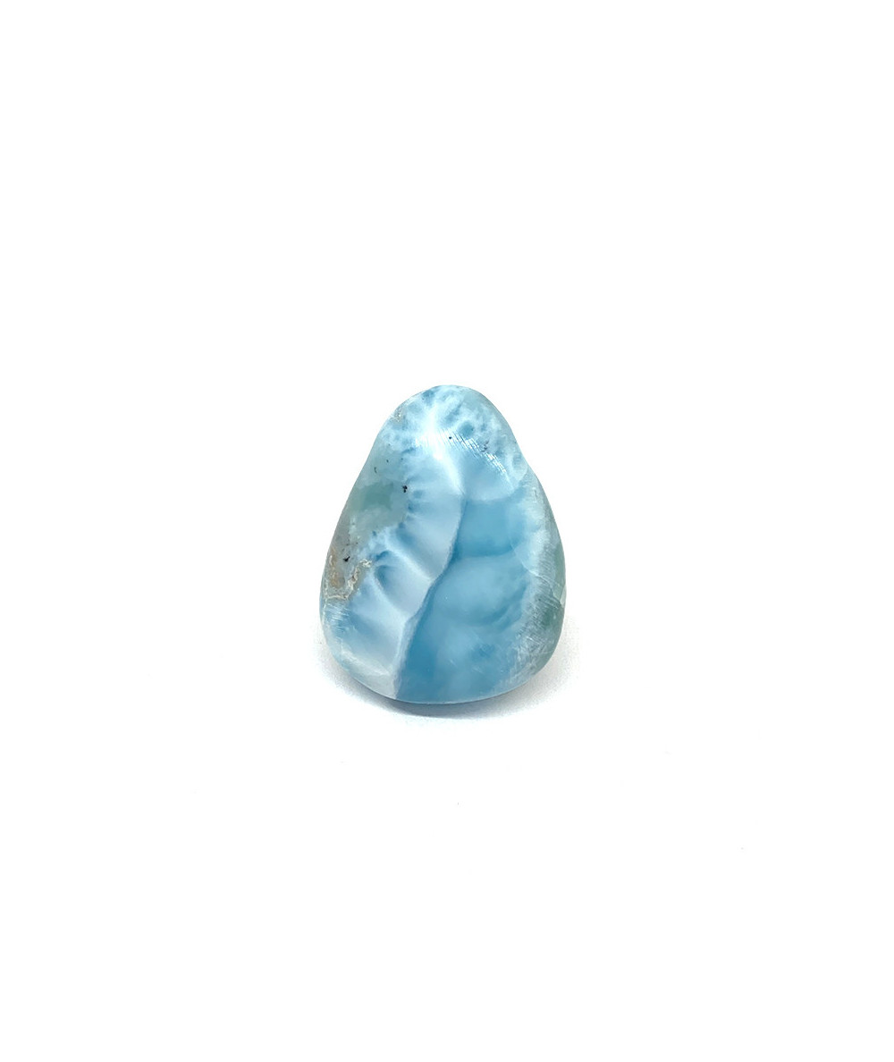 Larimar (Pectolite Bleue) - Pendentif Pierre Percée