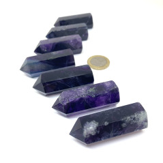 Fluorite (Fluorine) - Pointe Polie - Moyen Modèle
