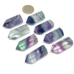 Fluorite (Fluorine) - Pointe Polie - Petit Modèle