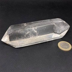 Cristal de Roche - Pointe Polie - Bi-Terminée