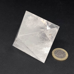 Cristal de Roche - Octaèdre (Solide de Platon)