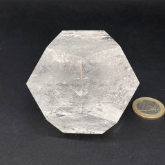 Cristal de Roche - Dodécaèdre (Solide de Platon)