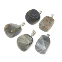 Labradorite - Pendentif Pierre Roulée