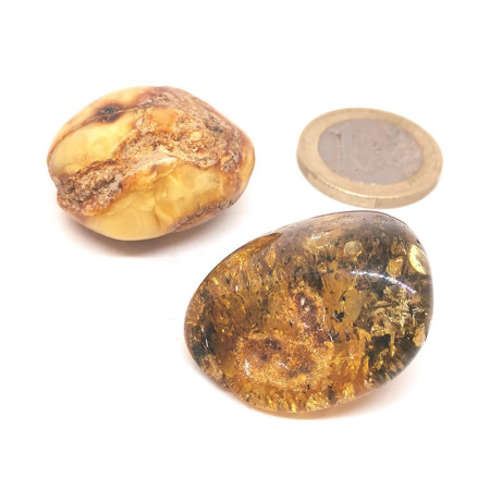 Ambre Véritable - Pierre Roulée