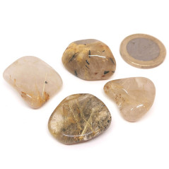 Quartz Rutile - Pierre Roulée