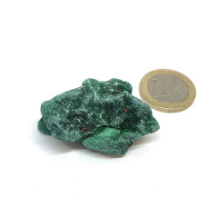 Malachite Fibreuse - Pierre Brute