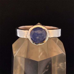 Tanzanite (Zoïsite Bleue) - Bague sertie Argent - AAA+