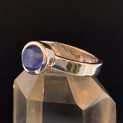 Tanzanite (Zoïsite Bleue) - Bague sertie Argent - AAA+