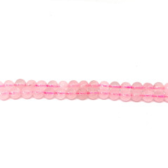Quartz Rose - Fil de Perles