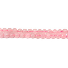Quartz Rose - Fil de Perles